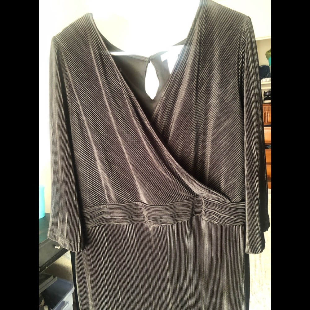 Catherine Black Dressy Pleated Jumpsuit